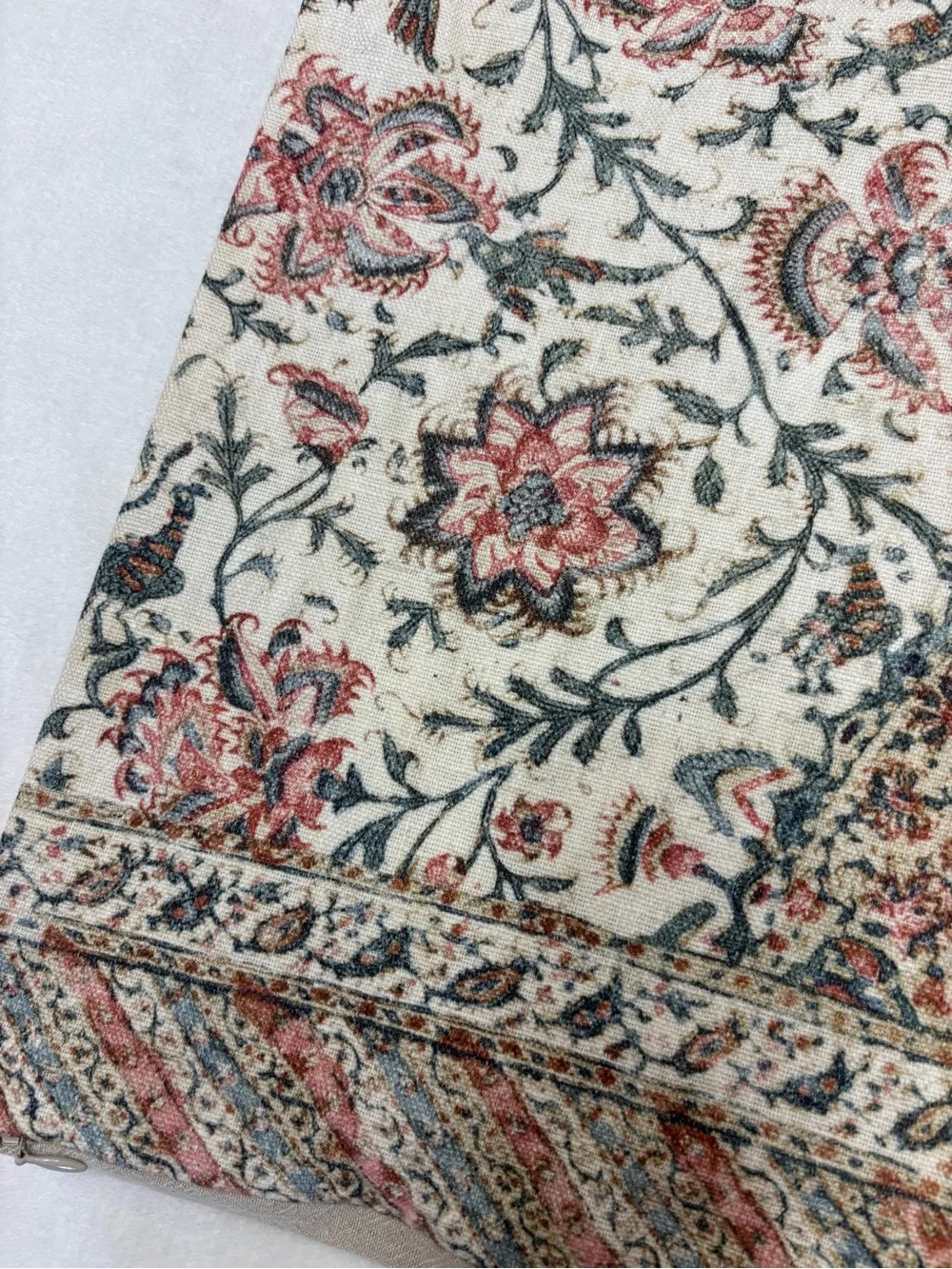 Pottery Barn India Block Print Cotton Decorative Pillowcases 20x20”